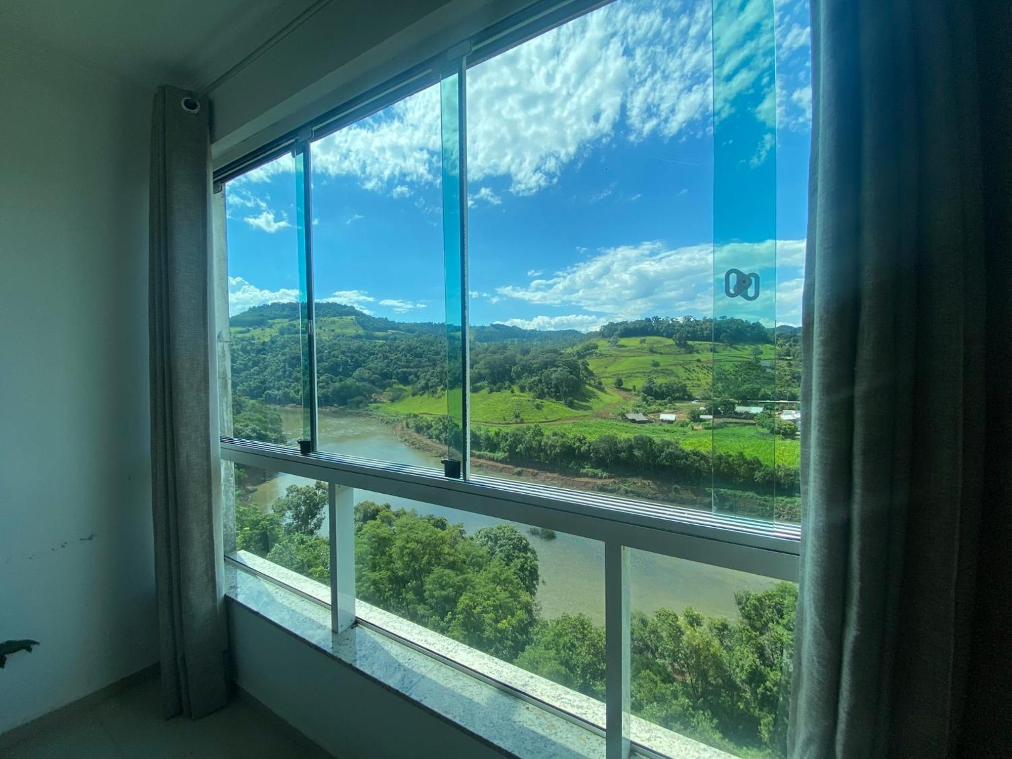 Edificio Avenida Apartment Piratuba Bagian luar foto